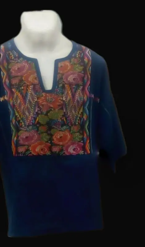 Chemise unisexe en tissu tissé au métier à pédale